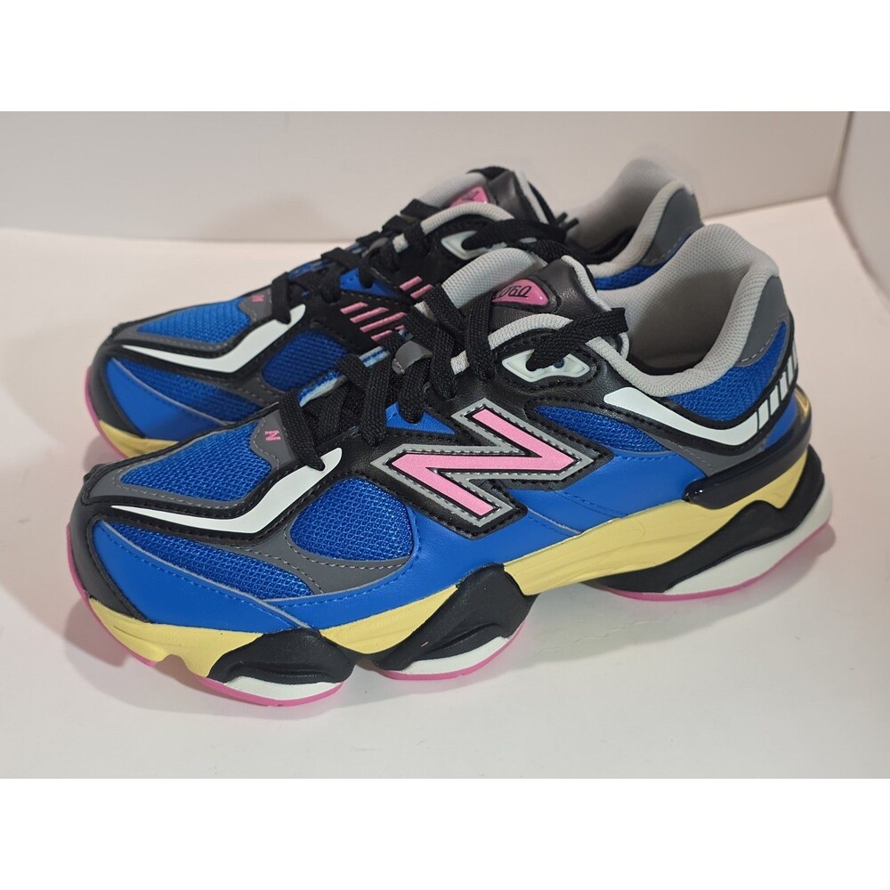 New Balance 9060 Big Kids' Shoes Blue/Pink  gc9060-bp Size 6